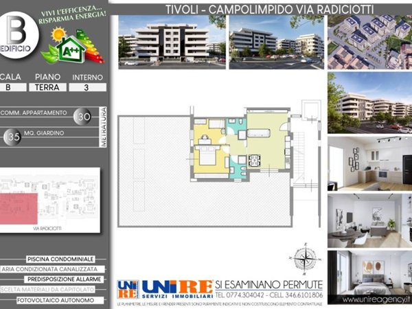 appartamento in vendita a Tivoli in zona Favale