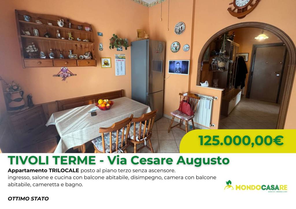 appartamento in vendita a Tivoli in zona Terme