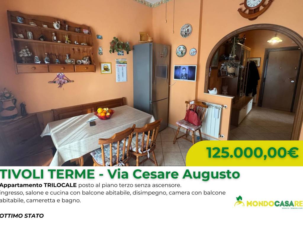 appartamento in vendita a Tivoli in zona Terme