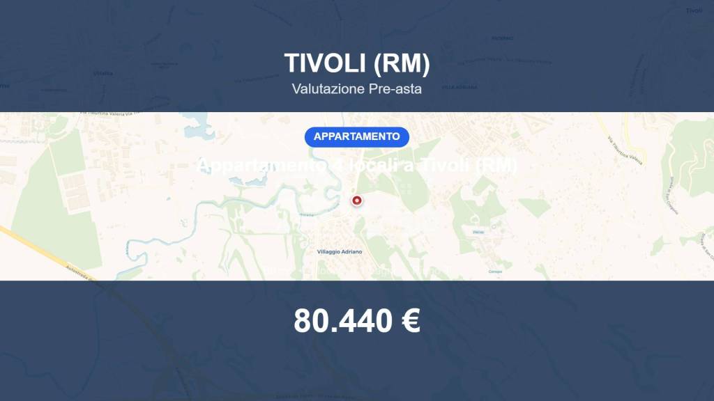 appartamento in vendita a Tivoli in zona Ponte Lucano