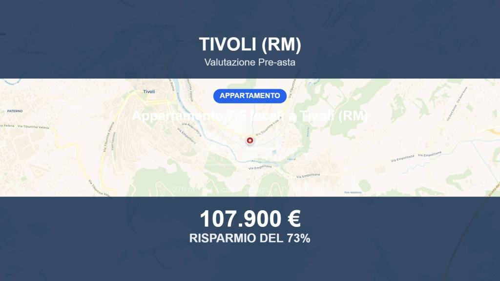 appartamento in vendita a Tivoli