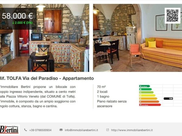appartamento in vendita a Tolfa