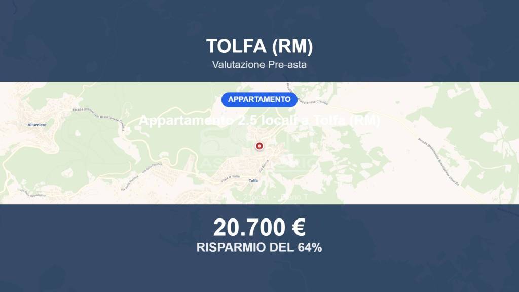 appartamento in vendita a Tolfa