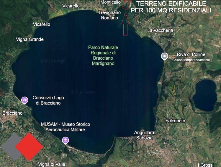 terreno agricolo in vendita a Trevignano Romano