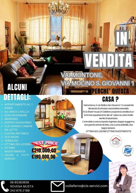 appartamento in vendita a Valmontone