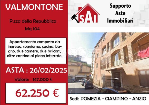 appartamento in vendita a Valmontone
