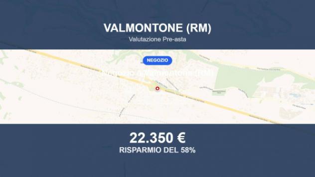 negozio in vendita a Valmontone