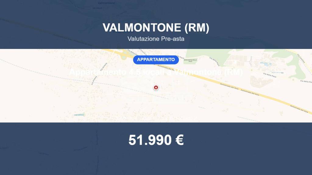 appartamento in vendita a Valmontone