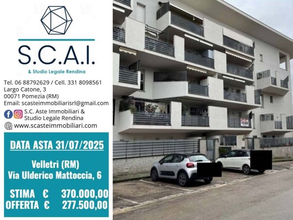 appartamento in vendita a Velletri