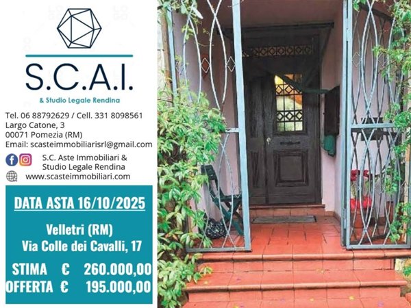 casa indipendente in vendita a Velletri