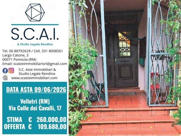 casa indipendente in vendita a Velletri