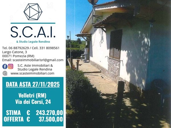 casa indipendente in vendita a Velletri