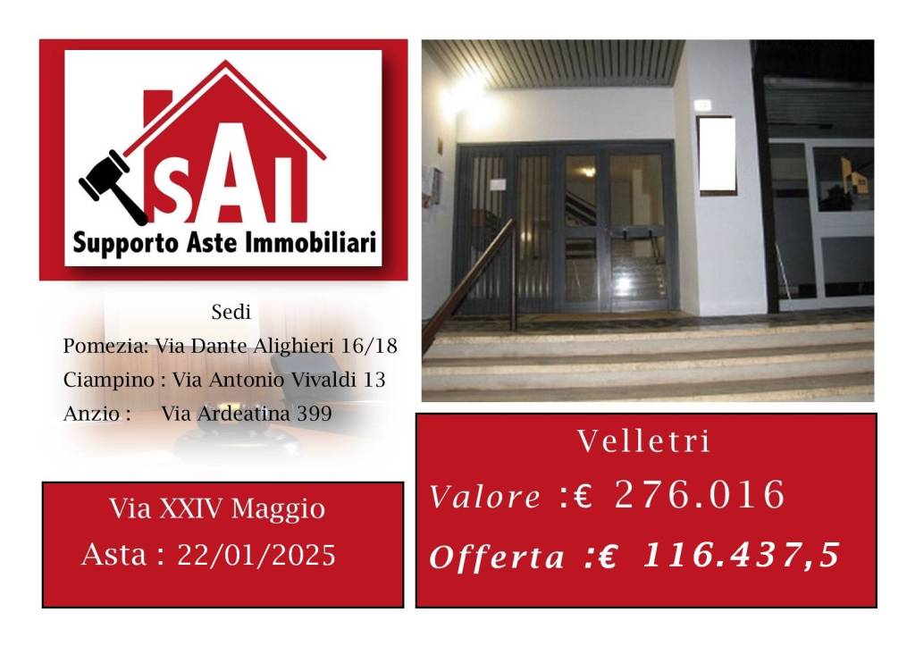 appartamento in vendita a Velletri