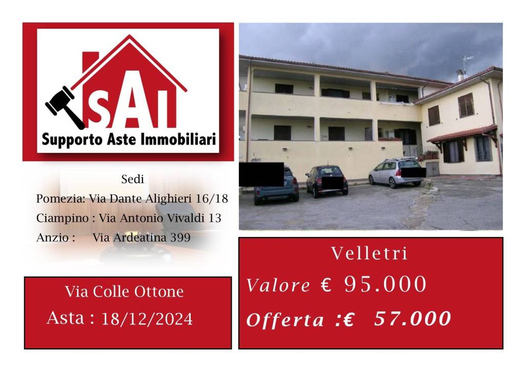 appartamento in vendita a Velletri