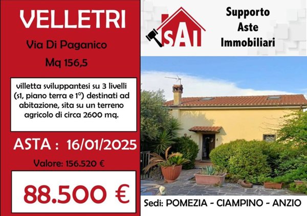 appartamento in vendita a Velletri