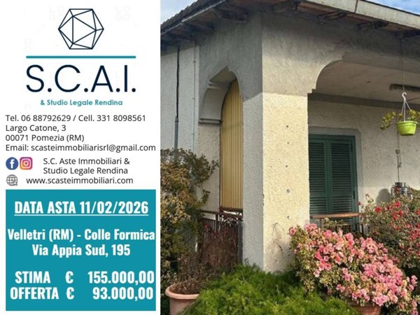 casa indipendente in vendita a Velletri