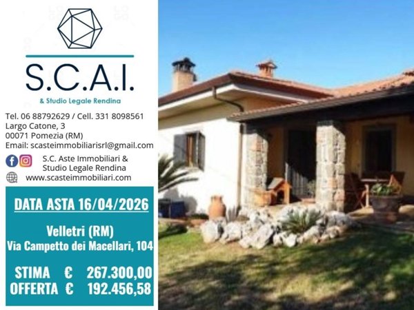 casa indipendente in vendita a Velletri