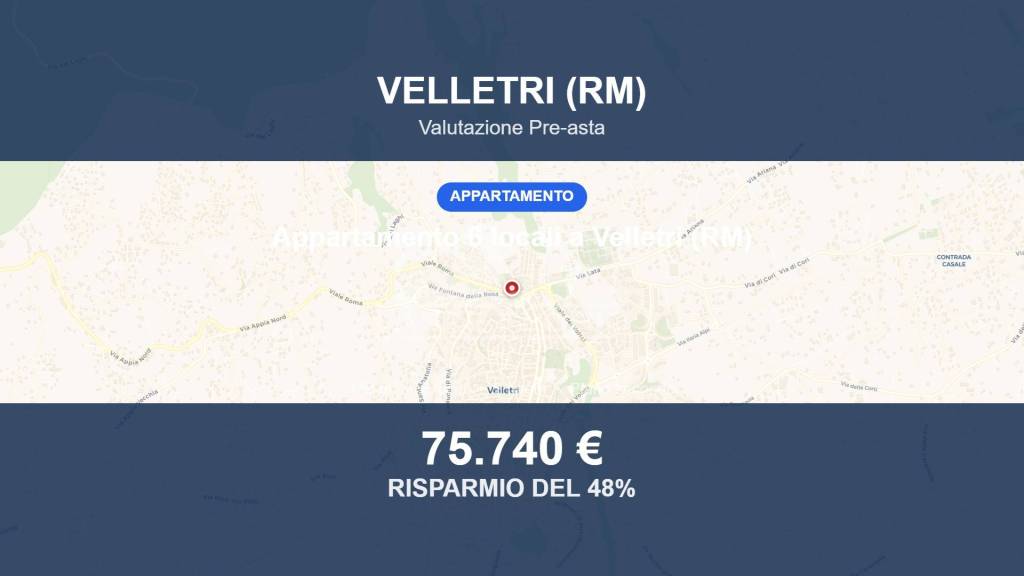 appartamento in vendita a Velletri