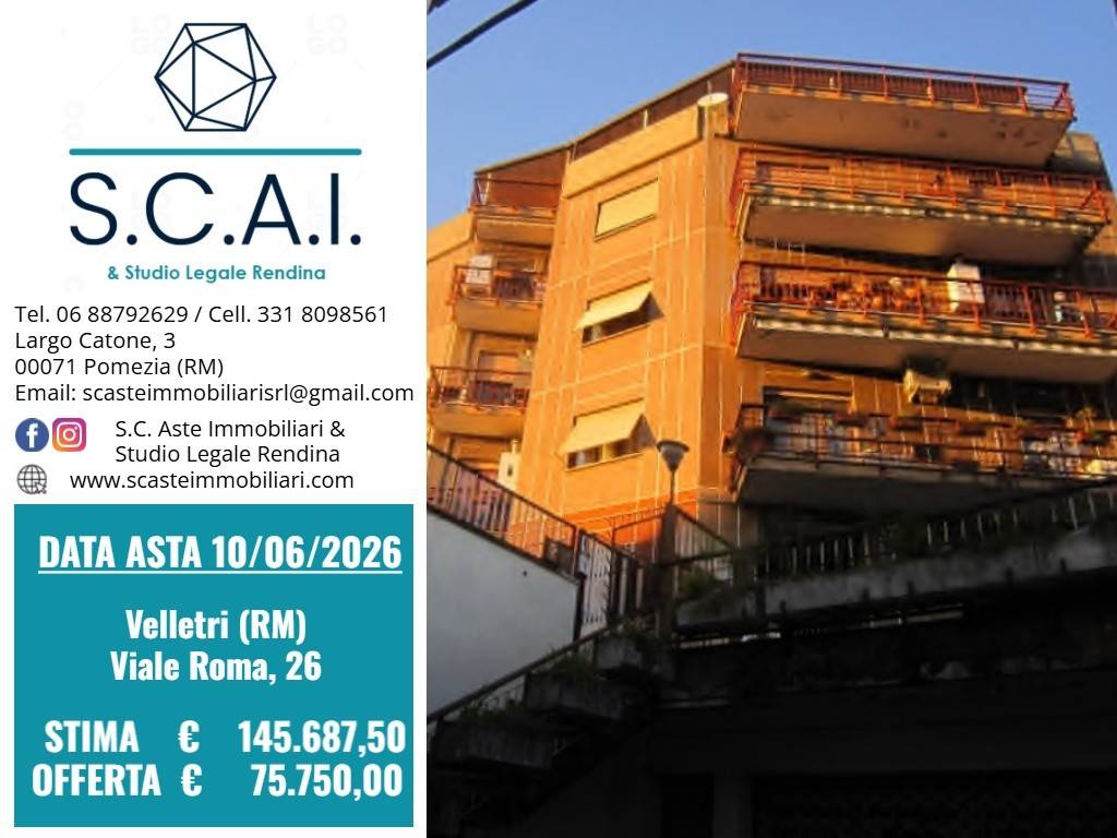 appartamento in vendita a Velletri