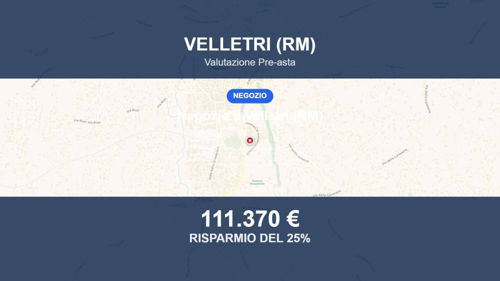 negozio in vendita a Velletri