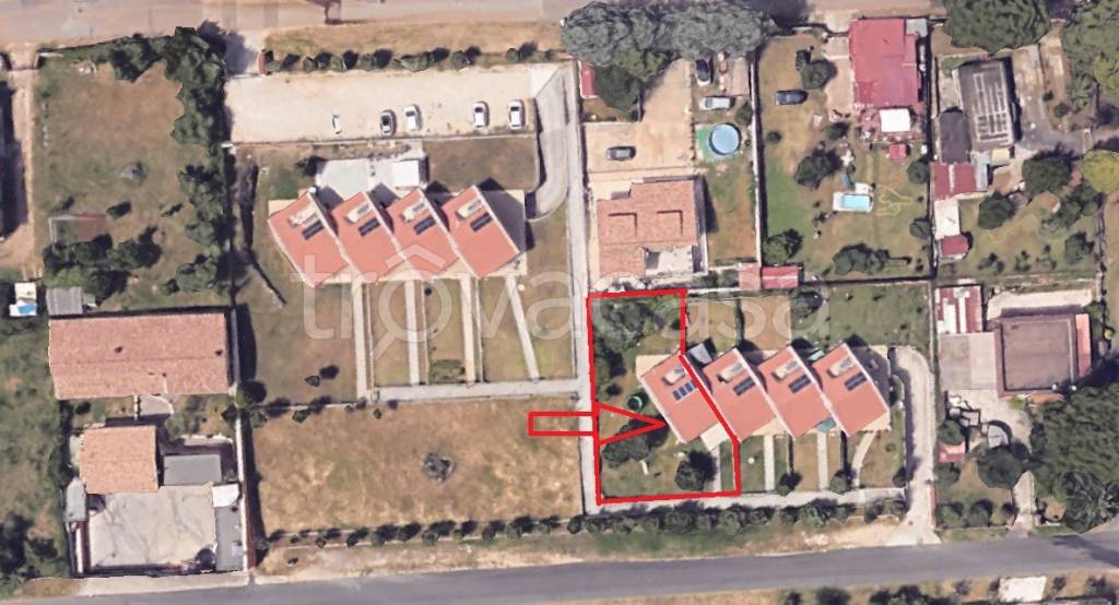 casa indipendente in vendita a Zagarolo in zona Valle Martella