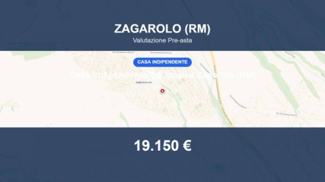 casa indipendente in vendita a Zagarolo in zona Valle Martella