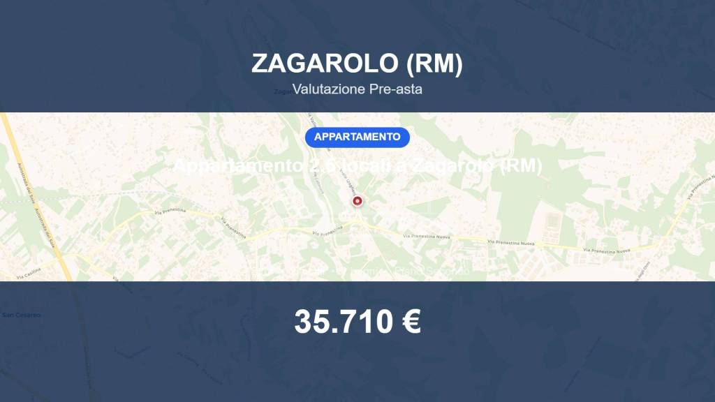 appartamento in vendita a Zagarolo