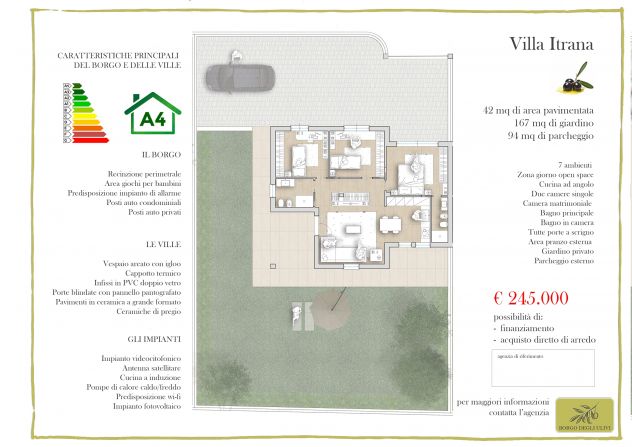 appartamento in vendita a Lariano