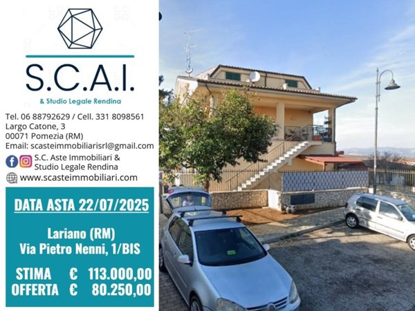 appartamento in vendita a Lariano