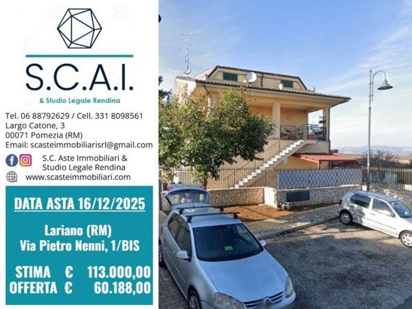 appartamento in vendita a Lariano