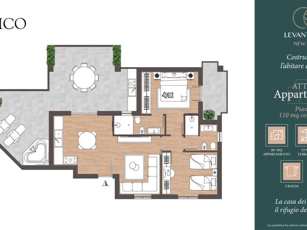 appartamento in vendita a Ladispoli