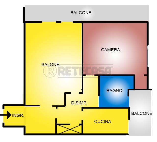 appartamento in vendita a Ladispoli
