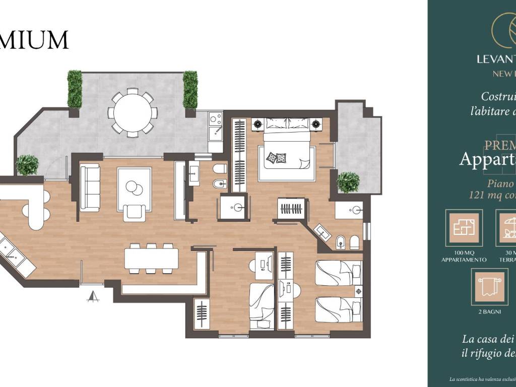 appartamento in vendita a Ladispoli