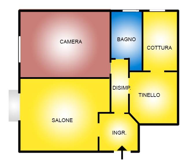 appartamento in vendita a Ladispoli