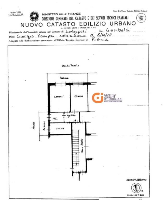 appartamento in vendita a Ladispoli