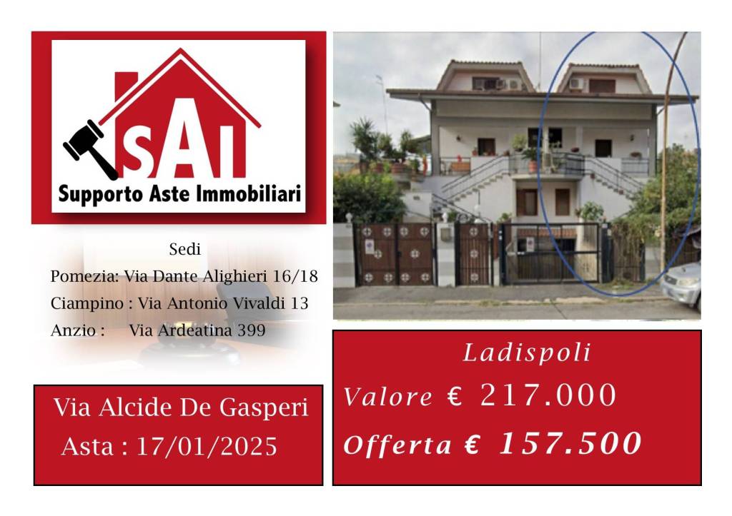 casa indipendente in vendita a Ladispoli