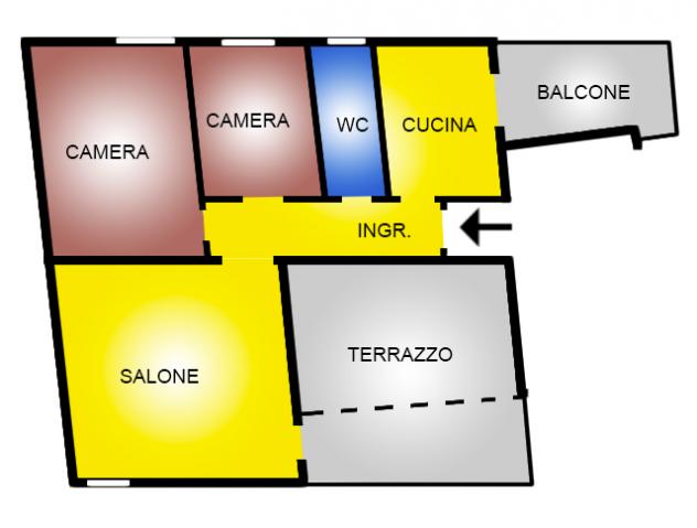 appartamento in vendita a Ladispoli