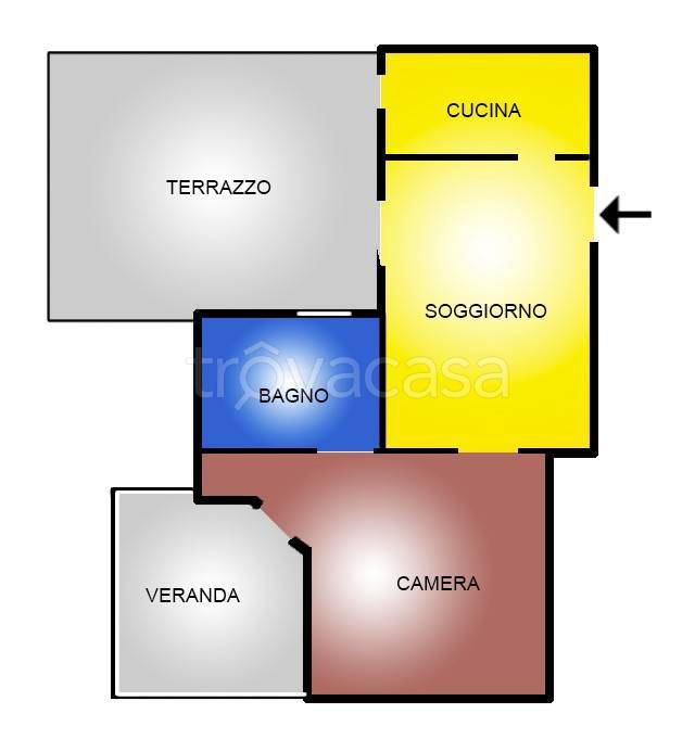 appartamento in vendita a Ladispoli