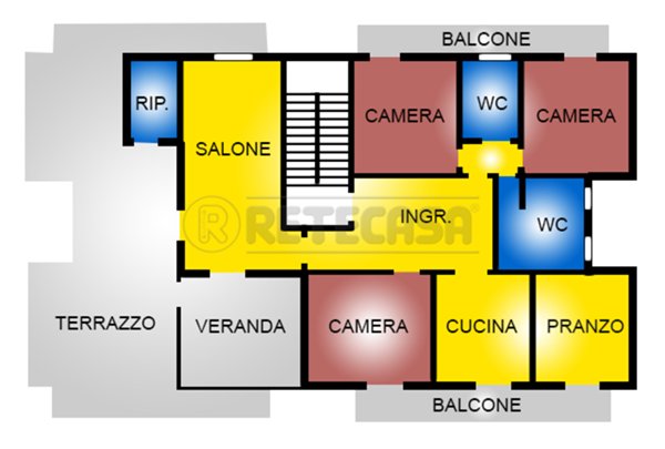 appartamento in vendita a Ladispoli