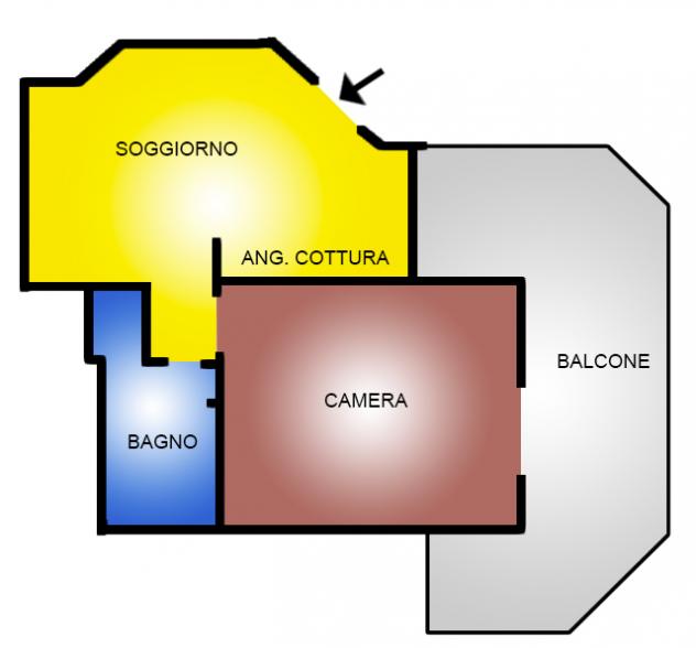 appartamento in vendita a Ladispoli