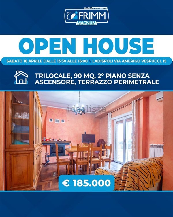 appartamento in vendita a Ladispoli