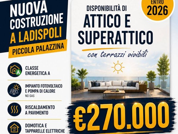 appartamento in vendita a Ladispoli