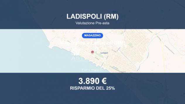 locale commerciale in vendita a Ladispoli