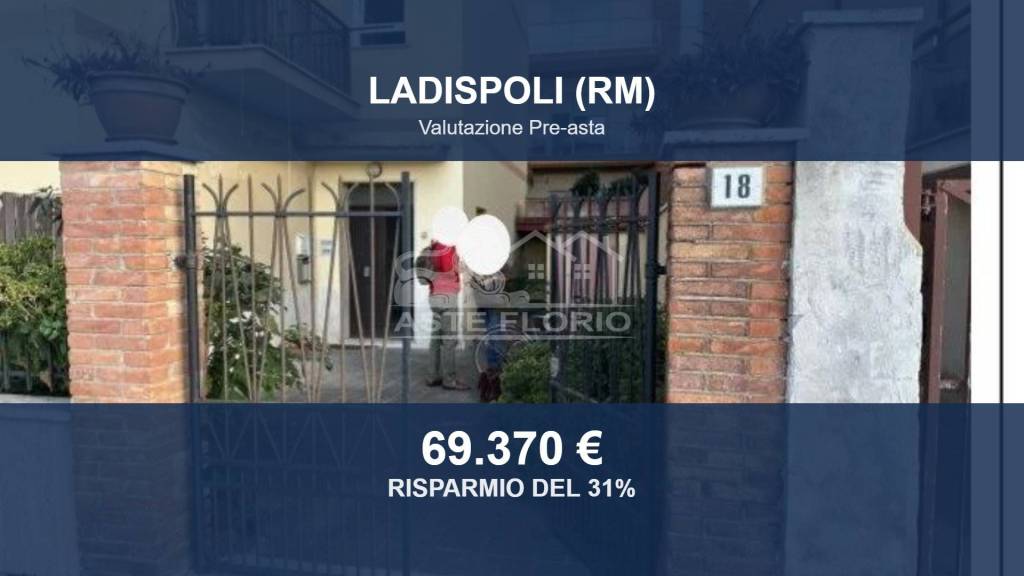 appartamento in vendita a Ladispoli