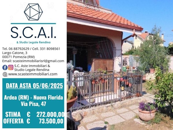 casa indipendente in vendita ad Ardea in zona Nuova Florida
