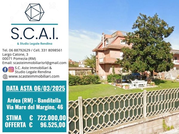 casa indipendente in vendita ad Ardea in zona Banditella