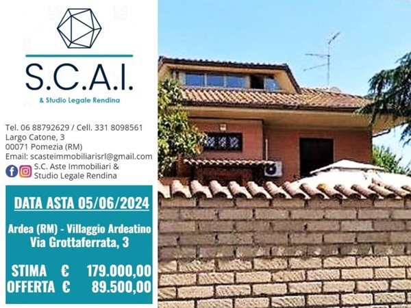 appartamento in vendita ad Ardea in zona Villaggio Ardeatino