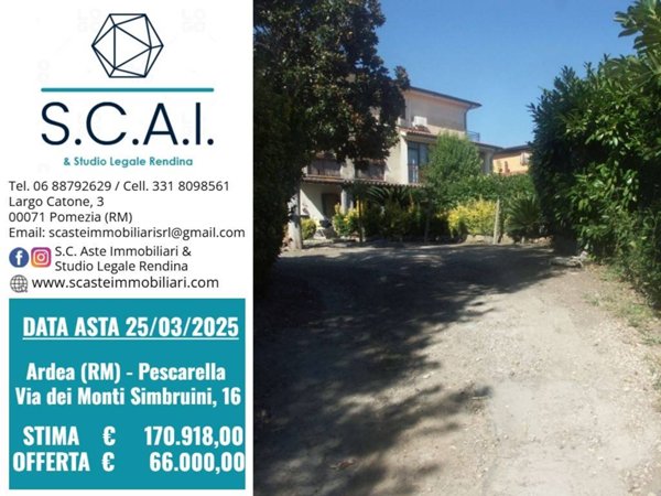 appartamento in vendita ad Ardea in zona Montagnano