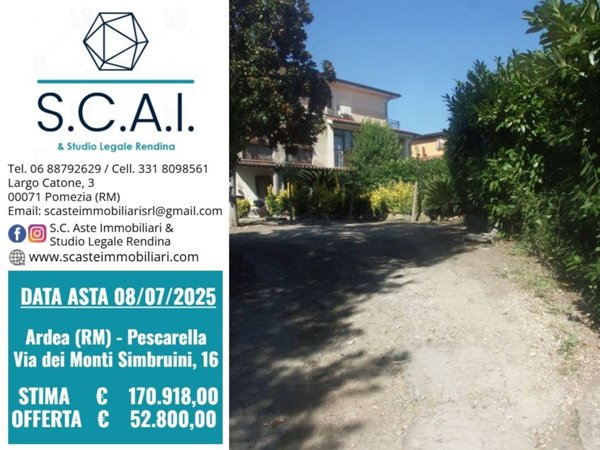 appartamento in vendita ad Ardea in zona Montagnano
