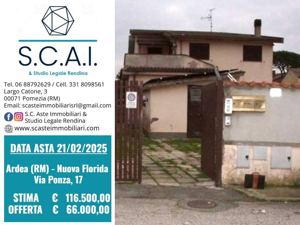 appartamento in vendita ad Ardea in zona Nuova Florida